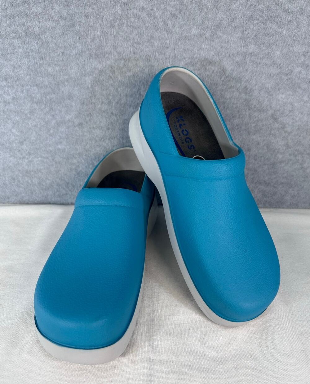 Klogs Women's sz 7 Boca Slip Resistant Teal Clogs Nursing Workwear Comfort Ortho